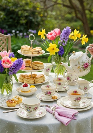 Strawberry Afternoon Tea